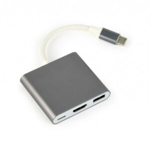 Adaptateur multiple USB Type-C CableXpert A-CM-HDMIF-02-SG