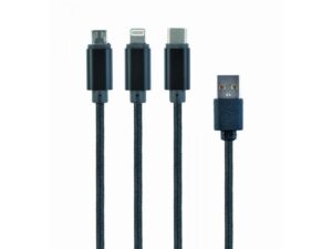 Câble de charge USB CableXpert 3-en-1