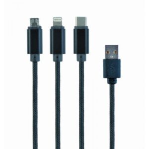 Câble de charge USB CableXpert 3-en-1