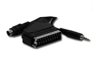 CableXpert prise SCART vers S-Vidéo + câble audio de 5 mètres - CCV-4444-5M