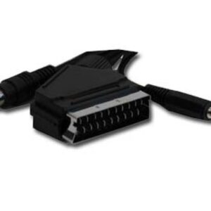 CableXpert prise SCART vers S-Vidéo + câble audio de 5 mètres - CCV-4444-5M