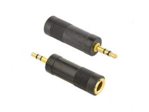 Adaptateur audio CableXpert 6.35mm vers 3.5mm A-6.35F-3.5M