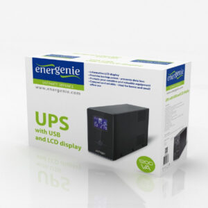 Inversor EnerGenie con USB y pantalla LCD