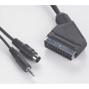 CableXpert prise SCART vers S-Vidéo + câble audio 15 mètres CCV-4444-15M