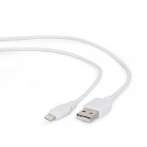 Câble de charge CableXpert 8 broches 1 m CC-USB2-AMLM-W-1M