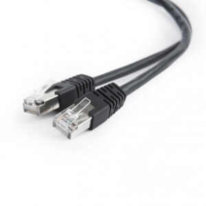 CableXpert FTP Cat5e câble patch noir 1m PP22-1M / BK