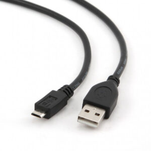 CableXpert Câble micro-USB 1 m CCP-mUSB2-AMBM-1M