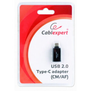 Adaptateur CableXpert USB 2.0 Type-C (CM / AF) A-USB2-CMAF-01
