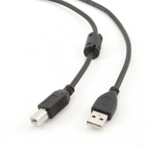Câble CableXpert USB A vers USB B avec noyau en ferrite 1