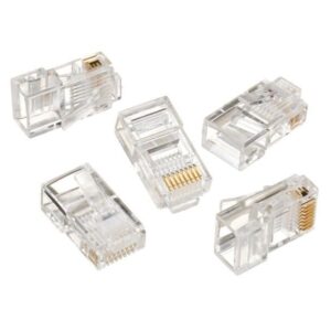 Modular Stecker 8P8C für solid LAN Kabel 50er Pack LC-8P8C-001/50