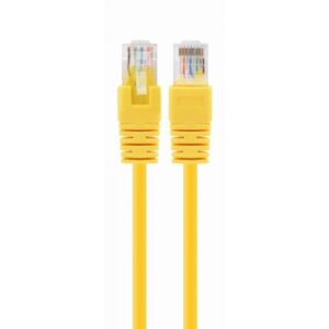 Câble de raccordement CableXpert CAT5e UTP jaune 0.25m PP12-0.25M / Y