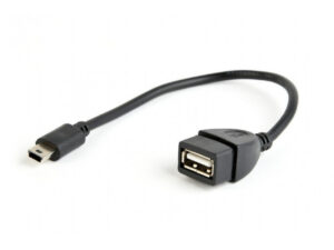 Câble adaptateur CableXpert USB OTG AF vers Mini BM 0