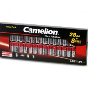 Camelion Battery Plus Alkaline LR6 Mignon AA (28+8 pcs.)