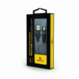 Câble de charge Micro-USB CableXpert 1m CC-USB2B-AMmBM-1M-BW