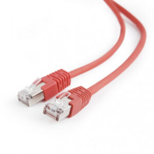 CableXpert FTP Cat5e câble patch rouge 2m PP22-2M/R