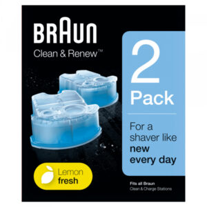 BRAUN Cartouche Clean & Renew pack de 2
