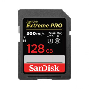 TARJETA SanDisk Extreme PRO SDXC 128 GB UHS-II V90 300 MB/s SDSDXDK-128G-GN4IN