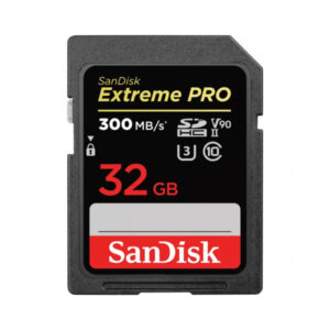 SanDisk Extreme PRO 32 GB SDHC CARD UHS-II V90 300MB/s SDSDXDK-032G-GN4IN