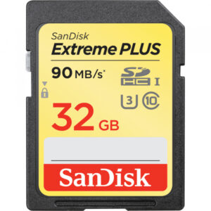 SanDisk Speicherkarte SDHC-Card Extreme PLUS 32 GB SDSDXWF-032G-GNCIN