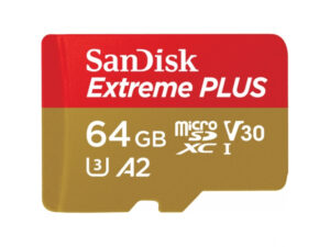 SanDisk Speicherkarte microSDXC Extreme PLUS 64 GB SDSQXBZ-064G-GN6MA