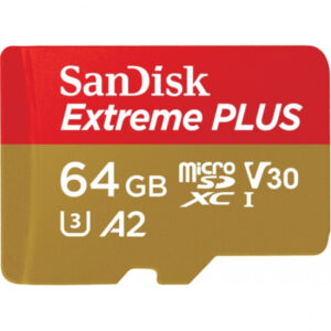 SanDisk Speicherkarte microSDXC Extreme PLUS 64 GB SDSQXBZ-064G-GN6MA