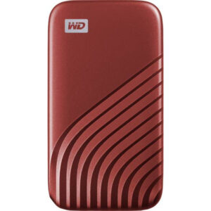 WD MYPASSPORT SSD 500GB Red - Solid State Disk - NVMe WDBAGF5000ARD-WESN