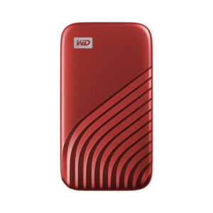 WD 1 TB My Passport SSD extern red - WDBAGF0010BRD-WESN