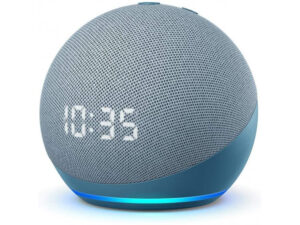 Amazon Echo Dot (4. Gen.) with clock - Blaugrau - B085M6N2XM
