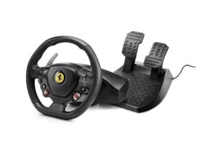 Thrustmaster T80 Ferrari 488 GTB Edition Racing Wheel and Pedal Set - 373024 - PlayStation 3