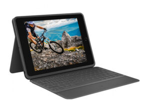 Logitech Rugged Folio Bluetooth-Tastatur für iPad 7. Gen Schwarz 920-009313