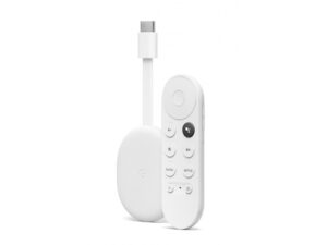 Google Nest Chromecast avec Google TV (Blanc) GA01919-DE