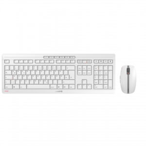Keyboard & Mouse Cherry Stream DESKTOP RECHARGE weiß-grau (JD-8560DE-0)