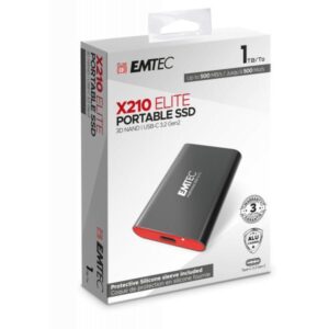 EMTEC X210 ELITE Portable SSD 1TB 3.2 Gen2 détail ECSSD1TX210