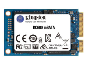 Kingston SSD KC600 mSATA 256GB SATA3 SKC600MS/256G