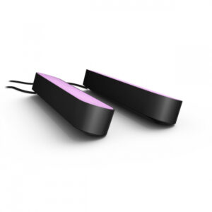Philips Hue - Play Barre Lumineuse 2-Pack Noir - Ambiance Blanche & Couleur