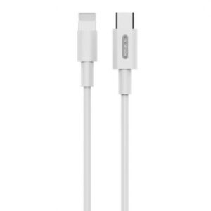 YK-Design 3A PD Data/Charging Cable YK-S12 Type-C to Lightning (White)