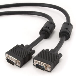 CableXpert 10 m - VGA (D-Sub) - VGA (D-Sub) - Noir - Mâle/Mâle CC-PPVGA-10M-B