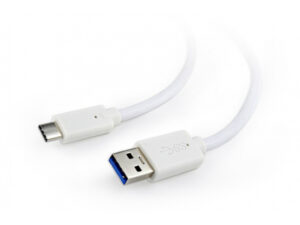 Cablexpert USB A - USB C - USB 3.2 Gen 1-600 Mbit/s - Blanc CCP-USB3-AMC