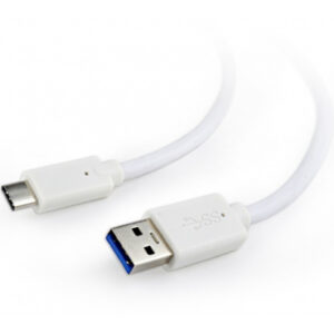 Cablexpert USB A - USB C - USB 3.2 Gen 1-600 Mbit/s - Blanc CCP-USB3-AMC