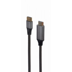 CableXpert CC-DP-HDMI-4K-6 DisplayPort to HDMI cable Premium 1.8 m - Cable - Digital/Display/Video C