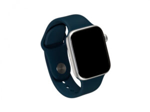Apple Watch SE Alu Montre connectée  40mm Bracelet Bleu abysse et cadran en argent -  iOS MKNY3FD/A