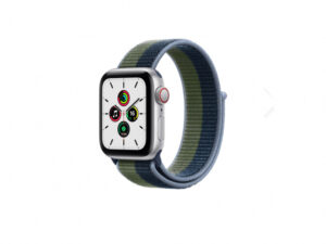 Apple Watch SE Alu 44mm Silver (Abyssblue/Moss Green) LTE iOS MKT03FD/A