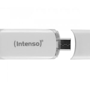 Intenso Flash Line - 128 Go - USB Type-C - 3.2 Gen 1 (3.1 Gen 1) Blanc 3538491