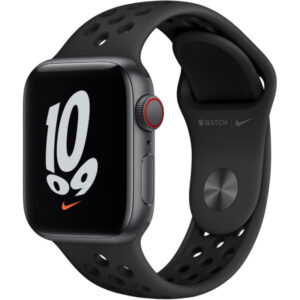 Apple Watch Nike SE GPS+ Cellular 40mm Space Grey Aluminium Case with Anthracite/Black MKR53FD/A
