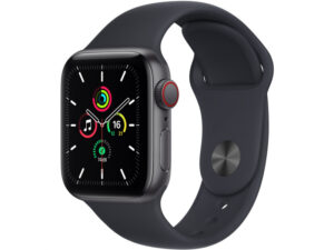 Apple Watch SE GPS+ Cellular 40mm Space Grey Aluminium Case with Midnight Sport Band MKR23FD/A