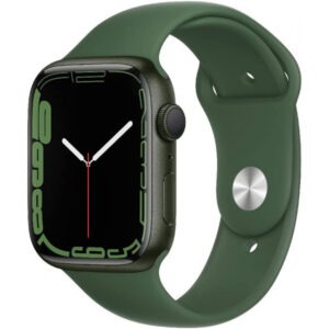 Apple Watch Series 7 GPS 45mm Green Aluminium Case with Clover Sport Band MKN73FD/A