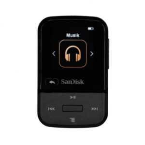 MP3 SanDisk Clip Sport Go 32GB (Black) - SDMX30-032G-G46K