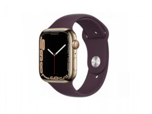 Apple Watch Series 7 Edelstahl 45mm Cellular Gold MKJX3FD/A
