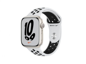 Apple Watch Series 7 Nike Aluminium 45mm Sternenlicht MKNA3FD/