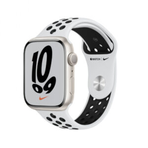 Apple Watch Series 7 Nike Aluminium 45mm Sternenlicht MKNA3FD/